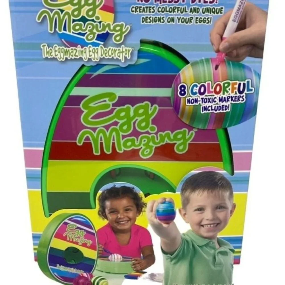 HBHP The EggMazing Egg Spinner Decorator Easter Spring Crafts